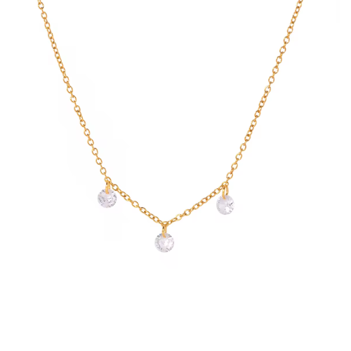 3 Diamond Ketting