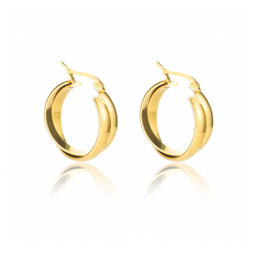 Twisted Chunky Hoops